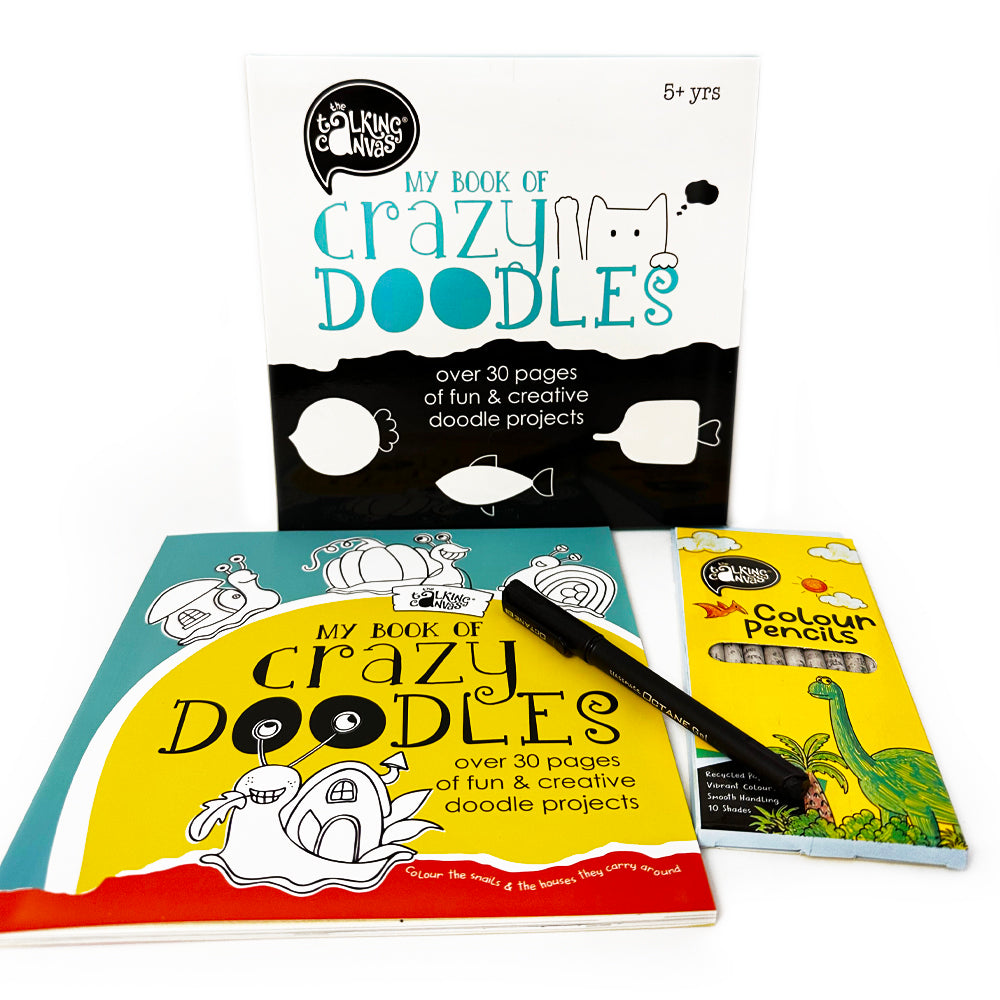 Doodle Art Kit – My Book Of Crazy Doodles