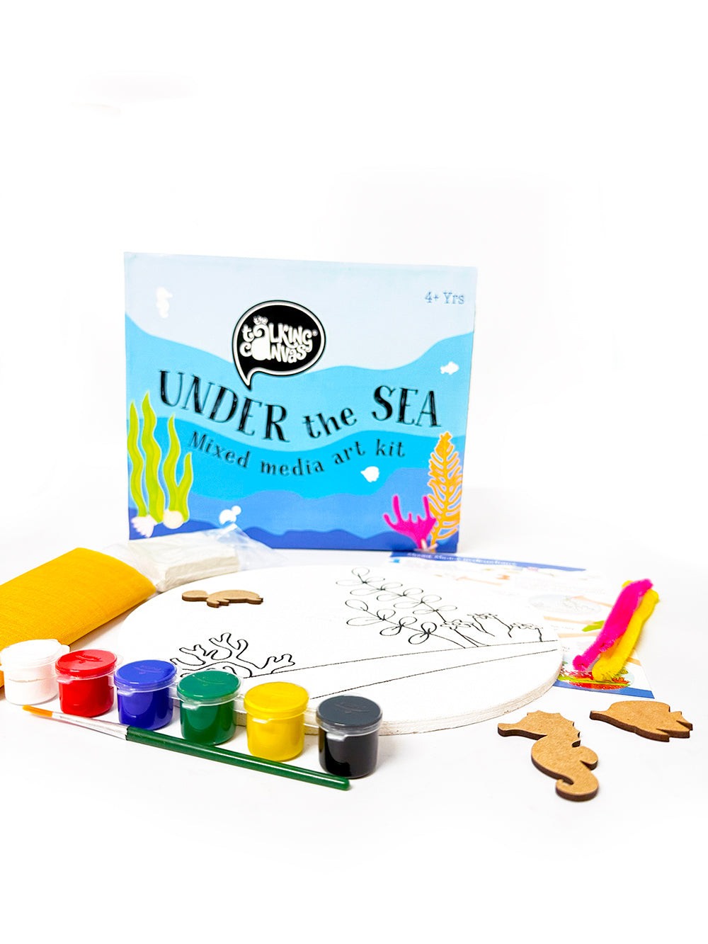 Mixed Media Art Kit - Under the Ocean