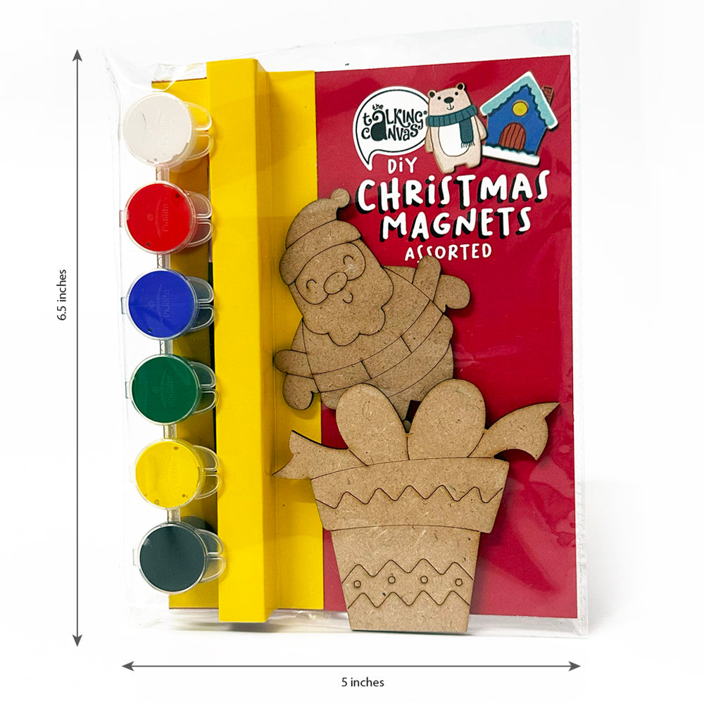 Christmas Art and Craft Kit - Assorted Magnet Set 2