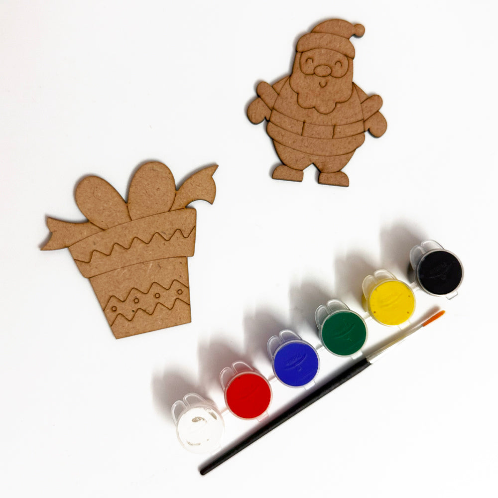 Christmas Art and Craft Kit - Assorted Magnet Set 2