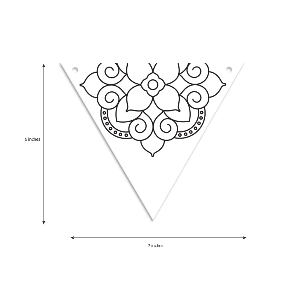 DIY Mandala Bunting Art Kit
