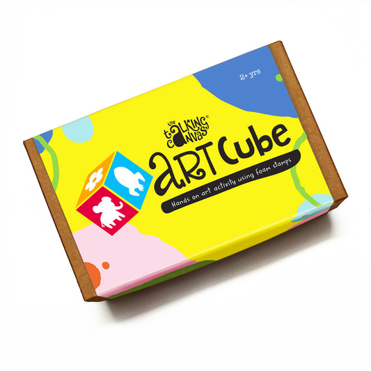 Best Toddler Art – Stamp Cube – Jungle Theme