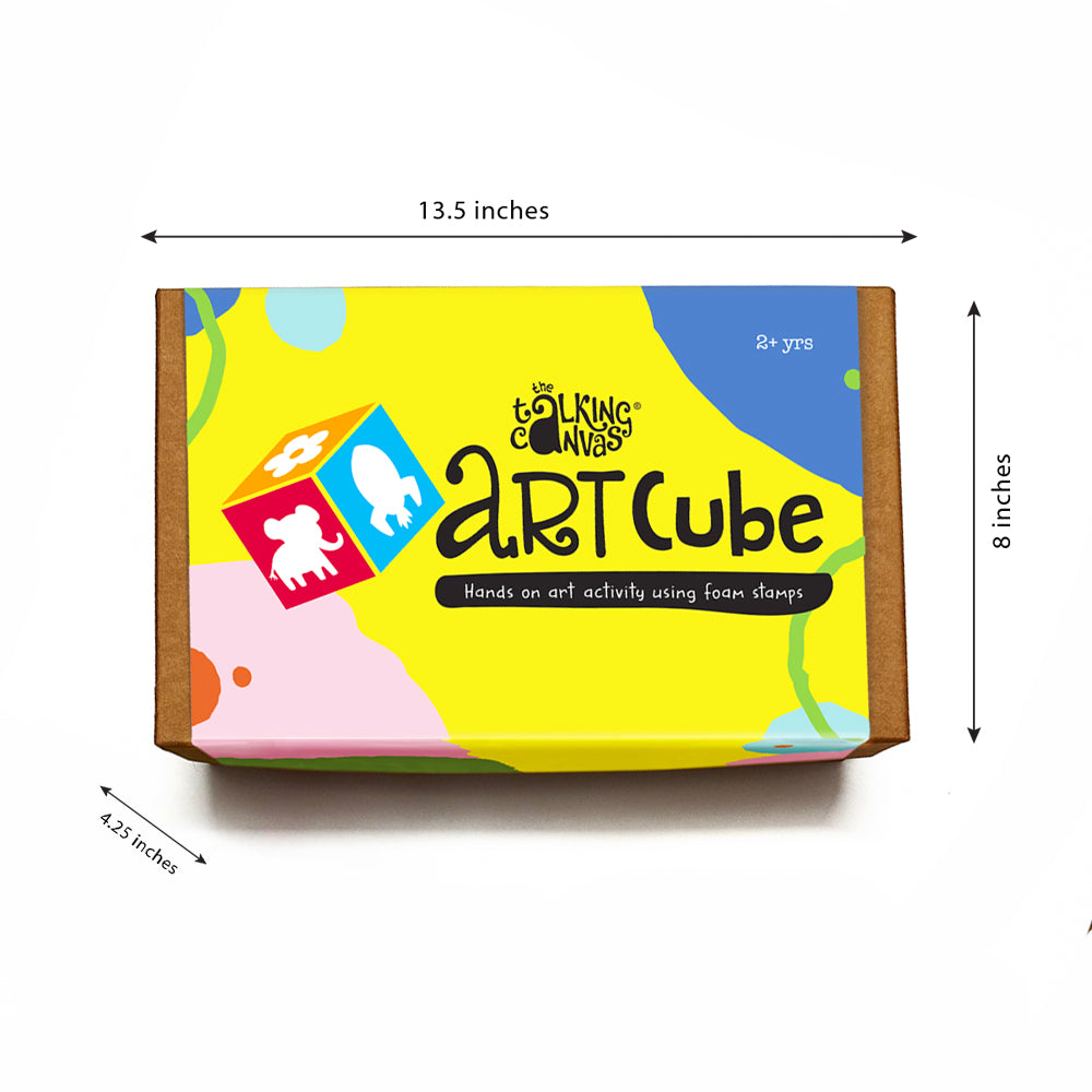 Best Toddler Art – Stamp Cube – Jungle Theme