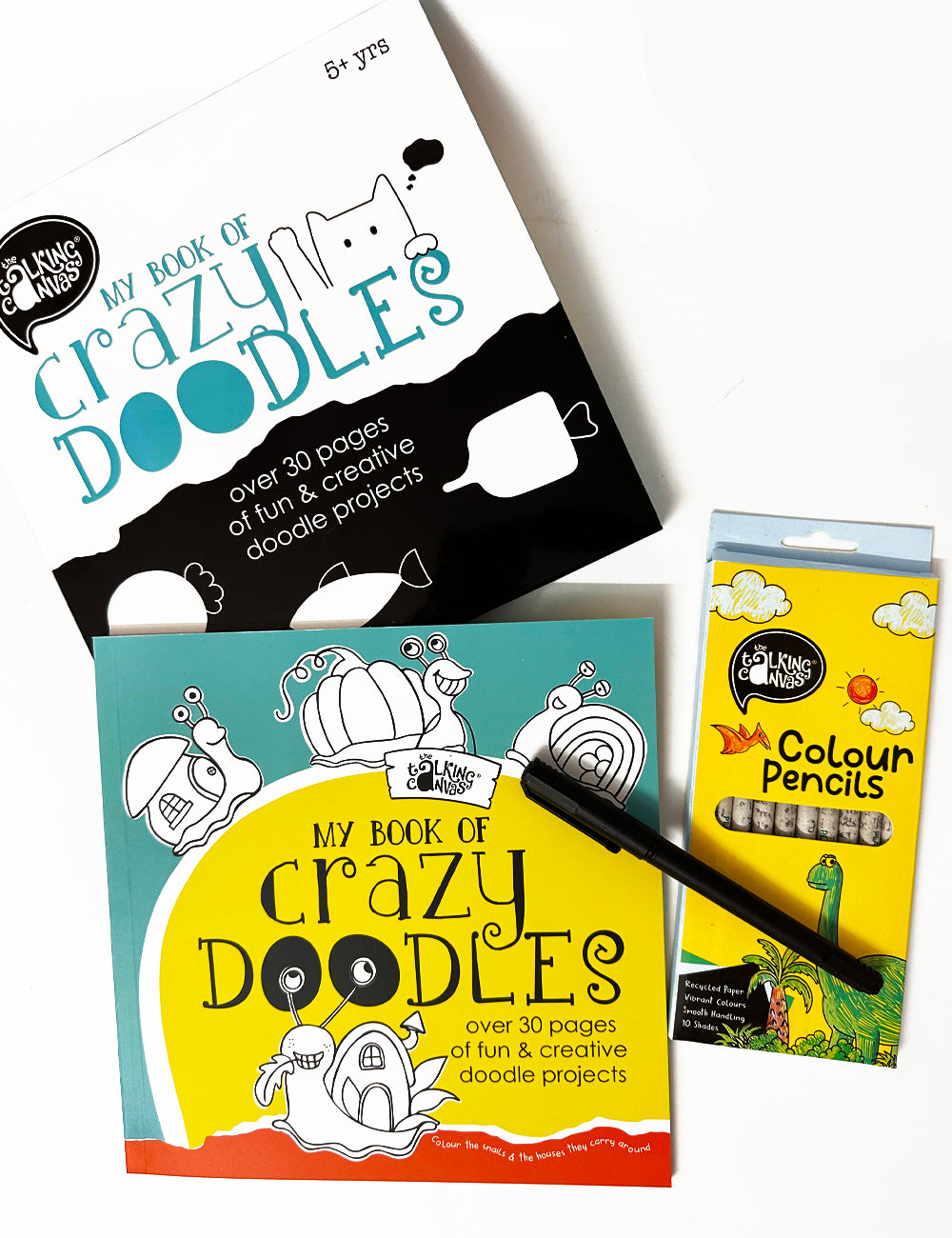 Doodle Art Kit – My Book Of Crazy Doodles