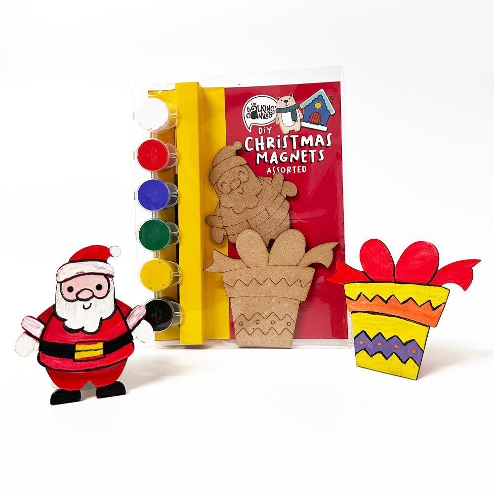 Christmas Art and Craft Kit - Assorted Magnet Set 2