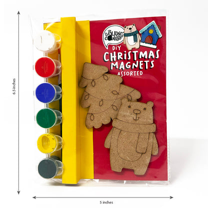 Christmas Art and Craft Kit - Assorted Magnet Set 3