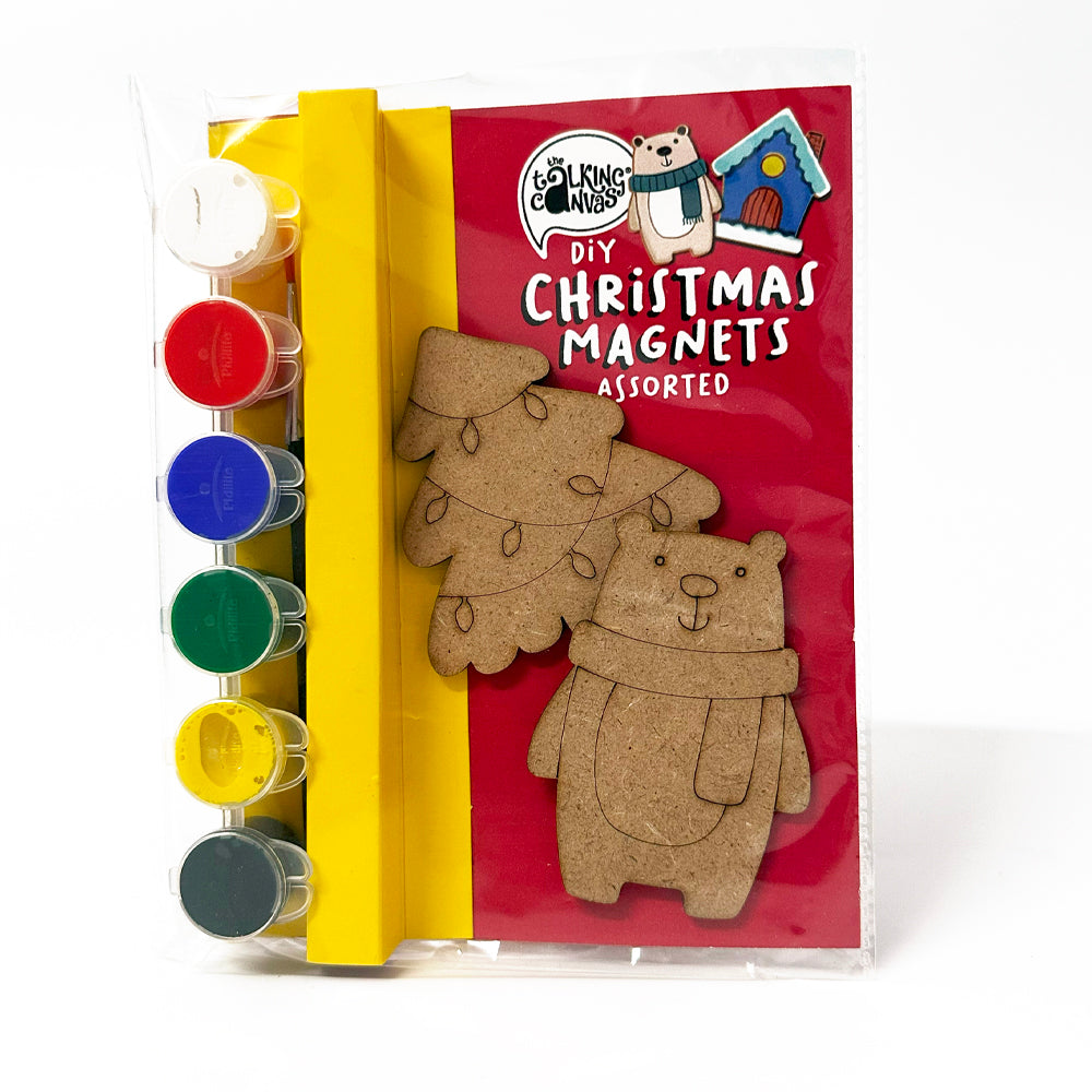 Christmas Art and Craft Kit - Assorted Magnet Set 3