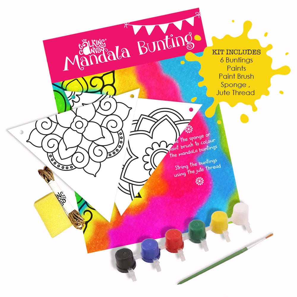 DIY Mandala Bunting Art Kit
