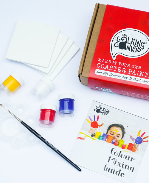Kids Art Kit - COASTER PAINTING KIT