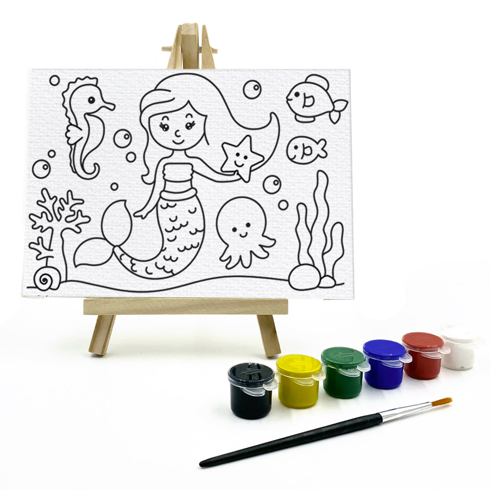Mermaid Painting Kit for Kids