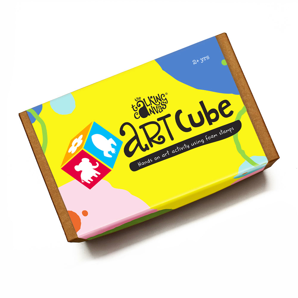 Kids Stamp Set - Stamp Cube - Garden Theme